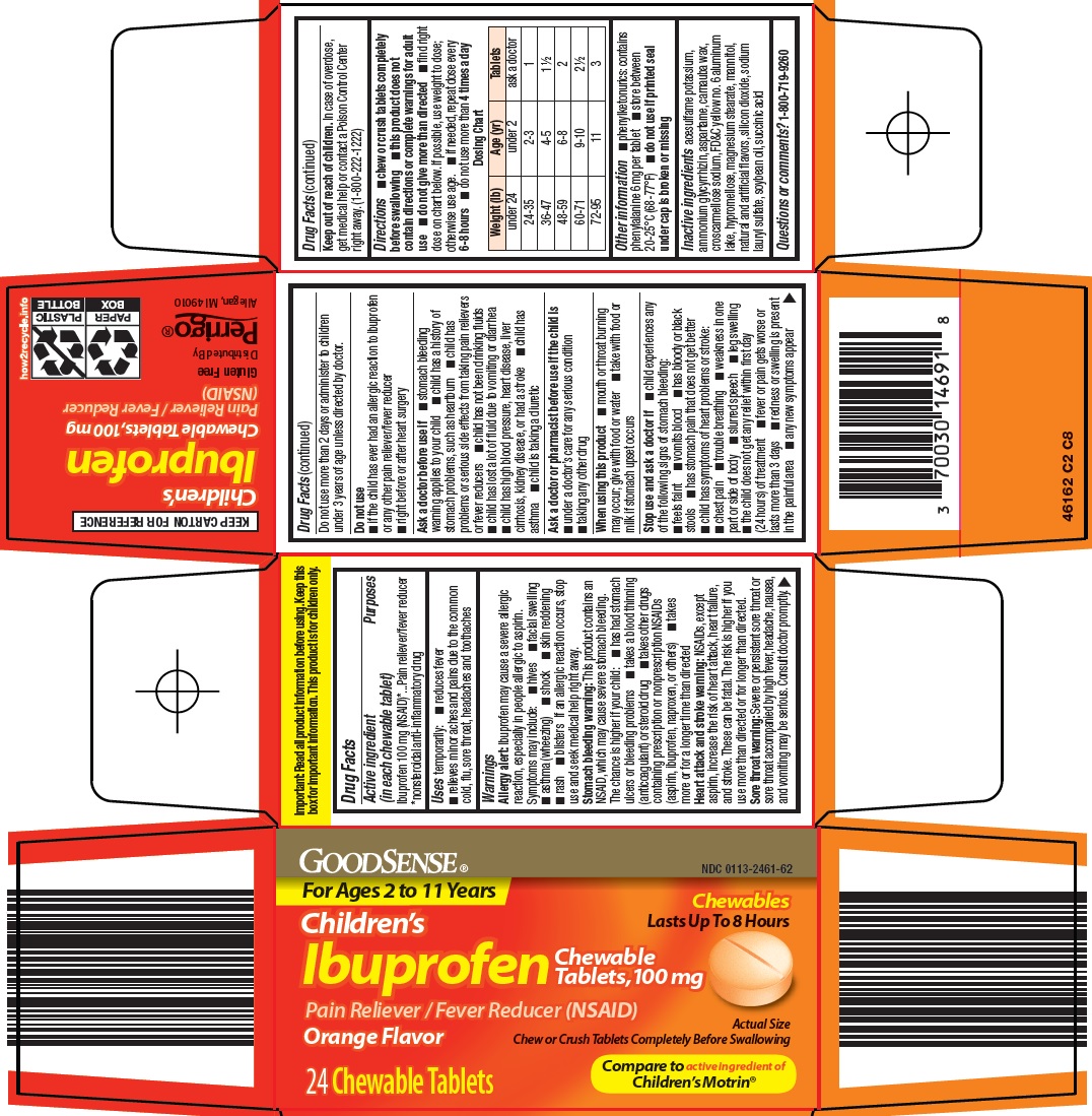 Pill image for Perrigo Children’s Ibuprofen Drug Facts