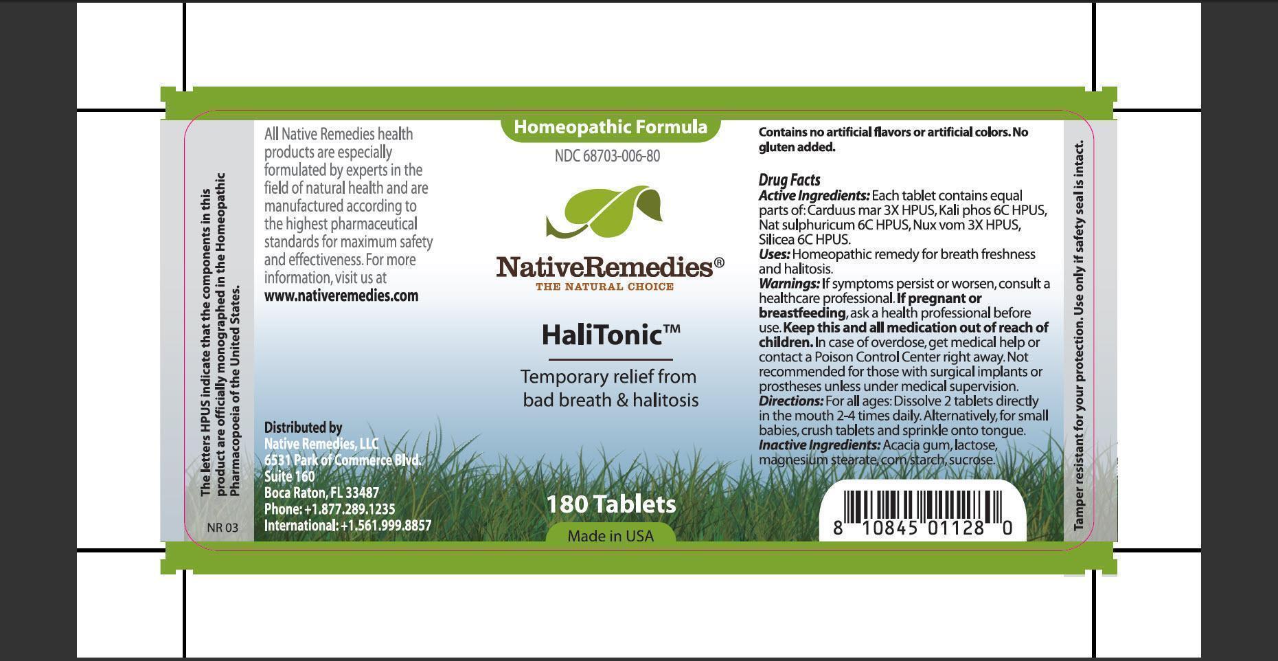Pill image for Halitonic