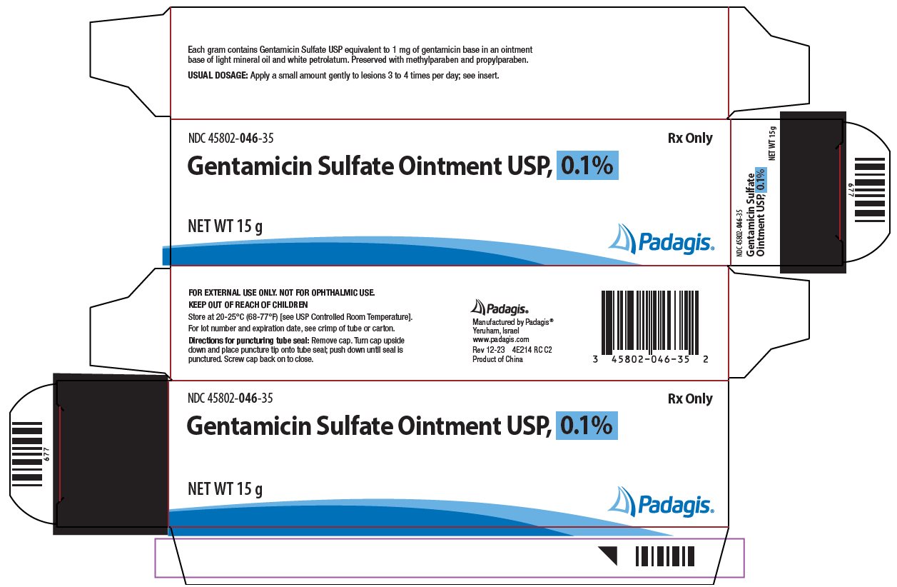 Pill image for Gentamicin Sulfate Ointment Usp, 0.1%