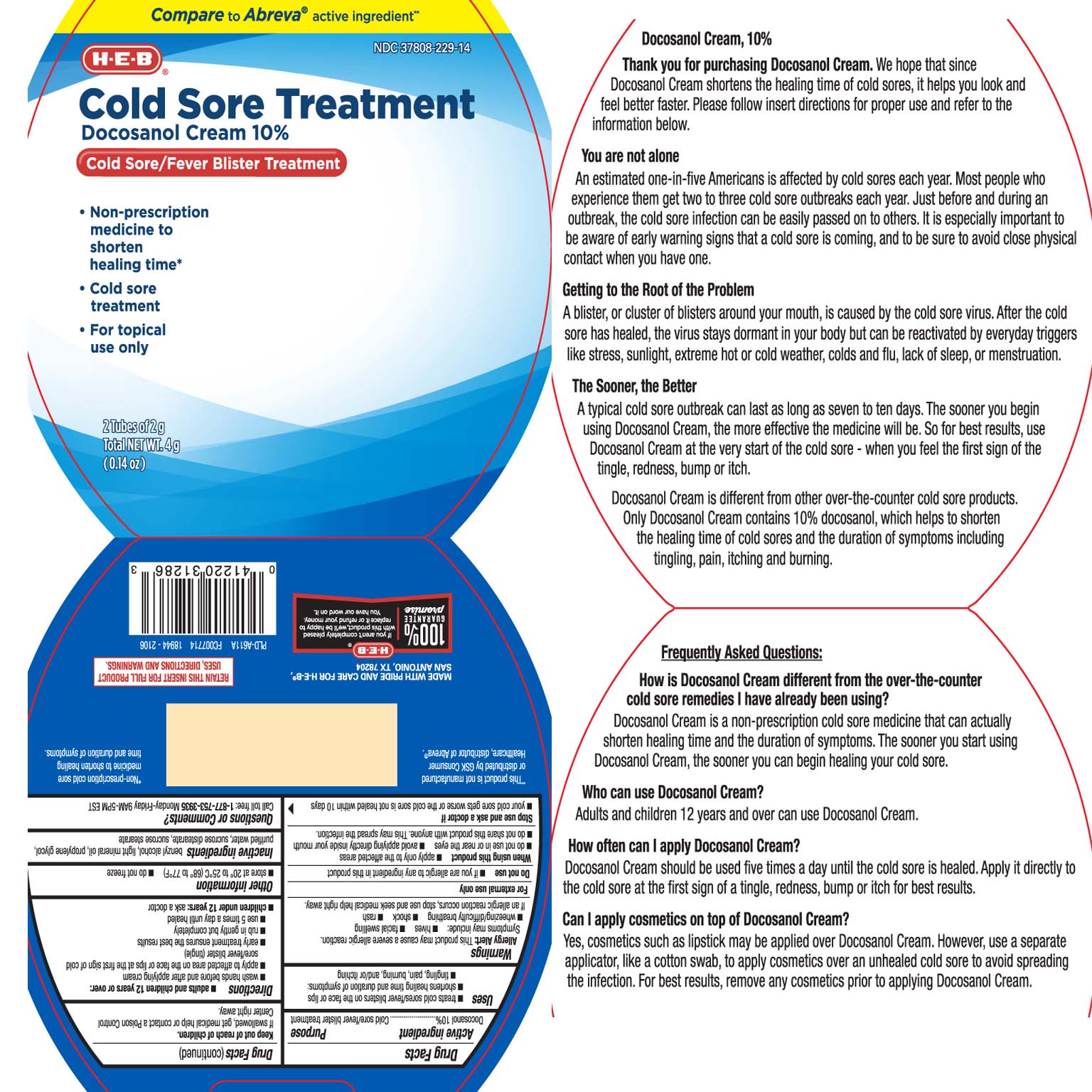 Pill image for Docosanol Cream, 10%