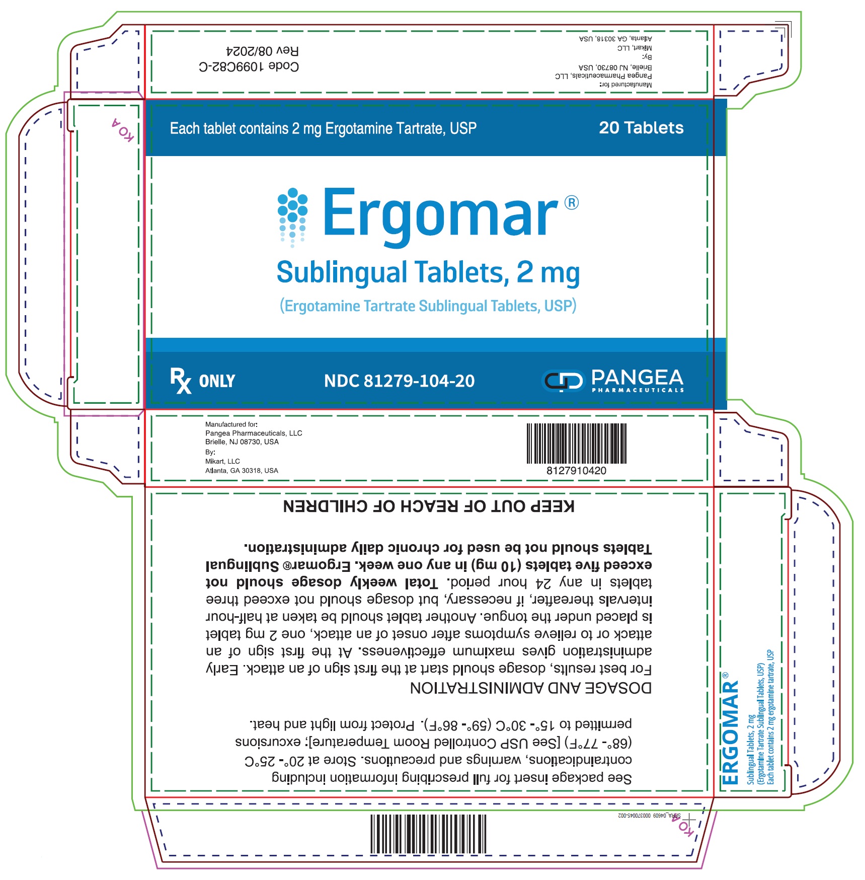 Pill image for Ergomar ®