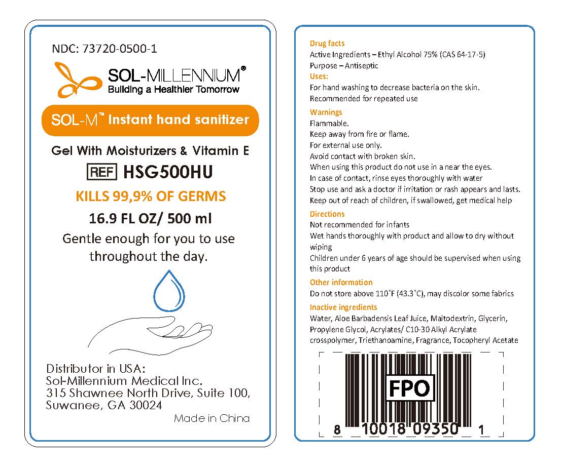 Pill image for Sol-millennium Hand Sanitizer