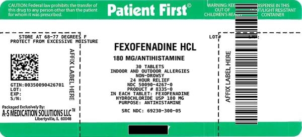 Pill image for Fexofenadine Hydrochloride Tablets Usp, 180 Mg