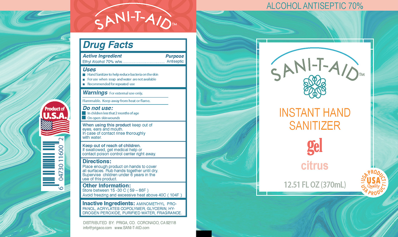 Pill image for Citrus Gel