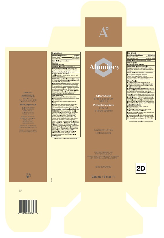 Pill image for Alumier Md Clear Shield Sunscreen