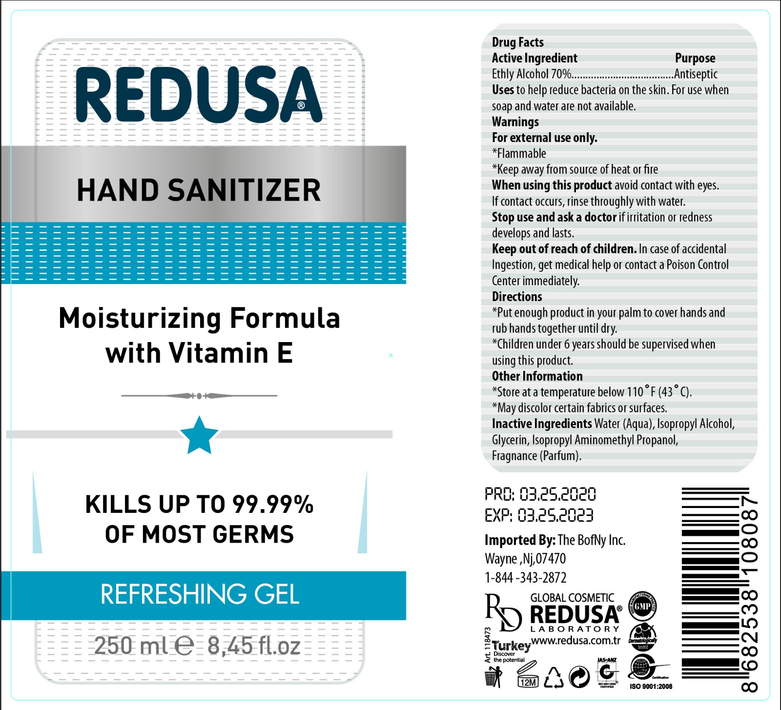 Pill image for Redusa Hand Sanitizer