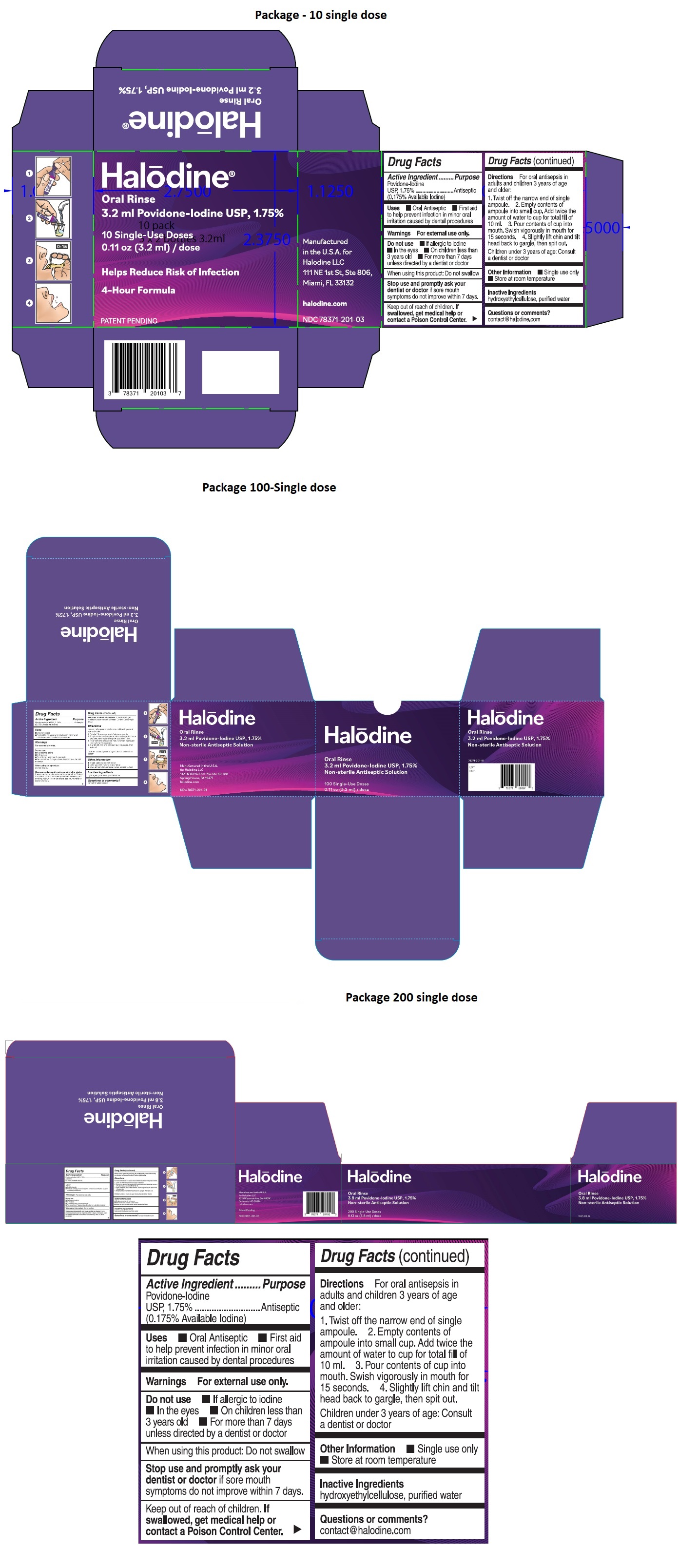 Pill image for Halodine Oral Rinse