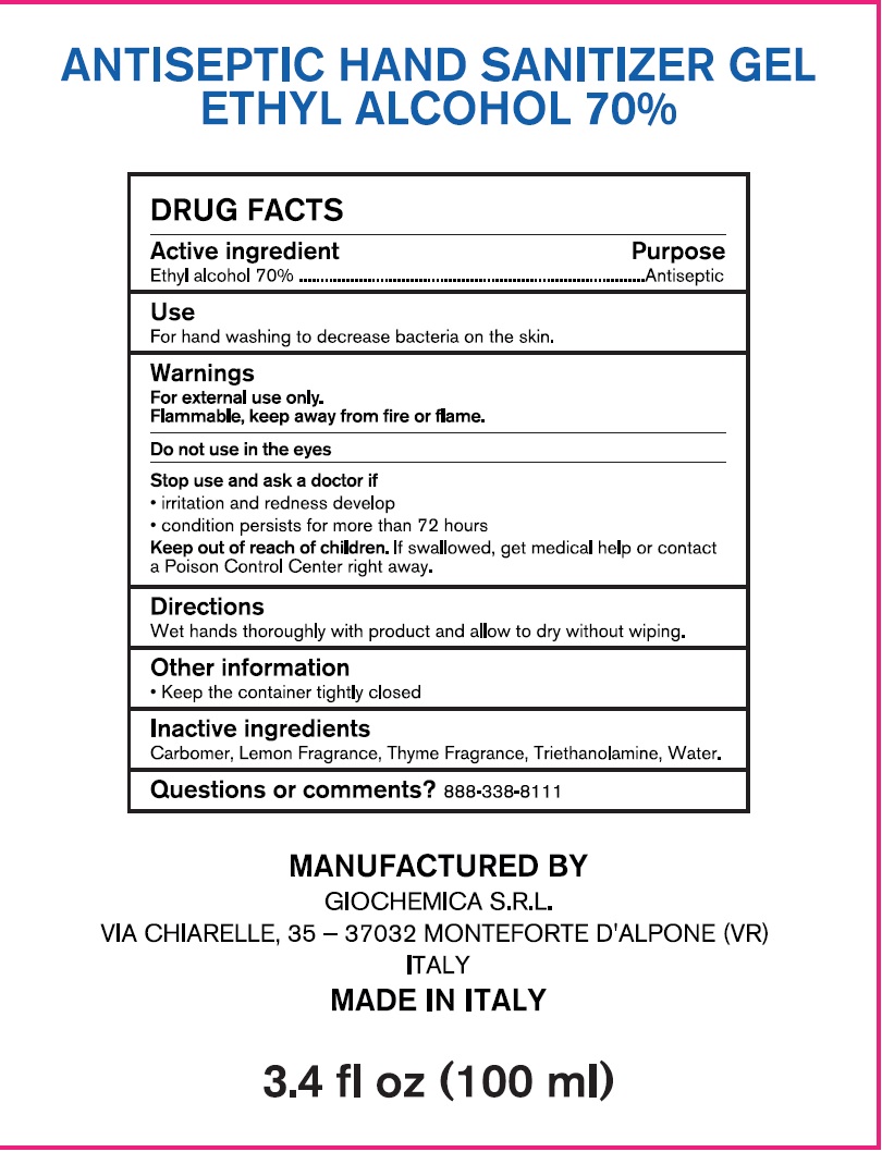 Pill image for Antiseptic Hand Sanitizer Gel Ethyl Alcohol 70%