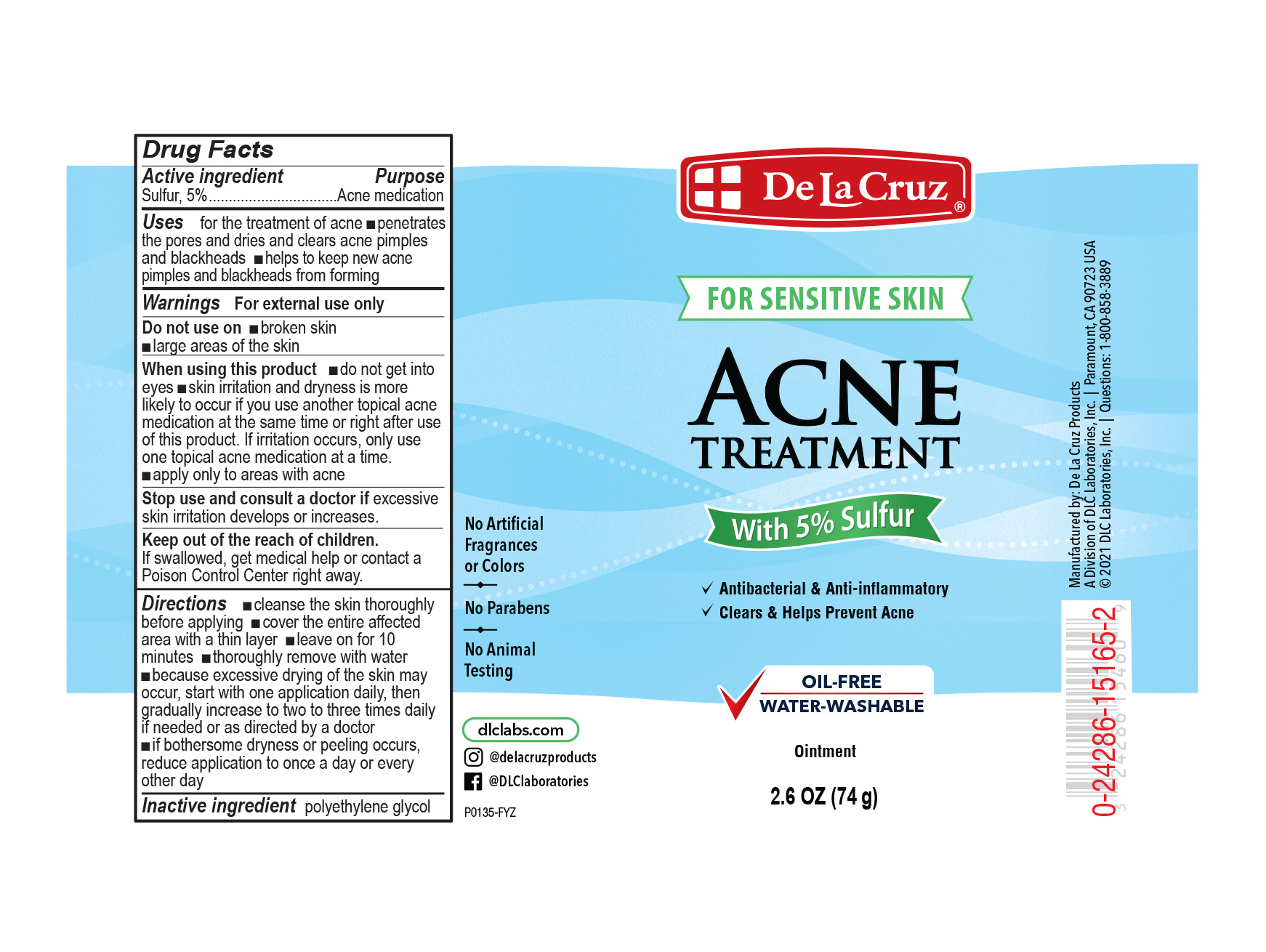 Pill image for Acne Treatment With 5% Sulfur