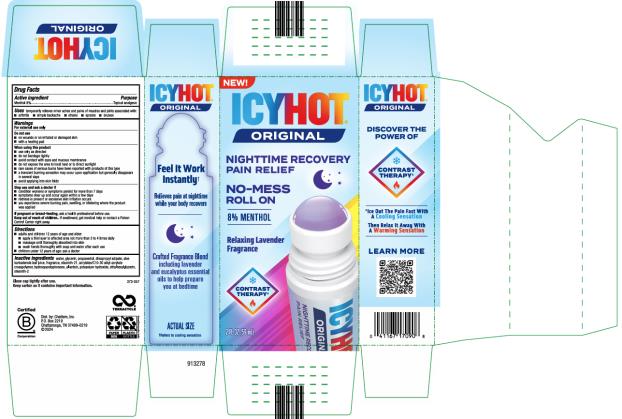 Pill image for Icy Hot Original Nighttime Recovery Pain Relief No Mess Roll On