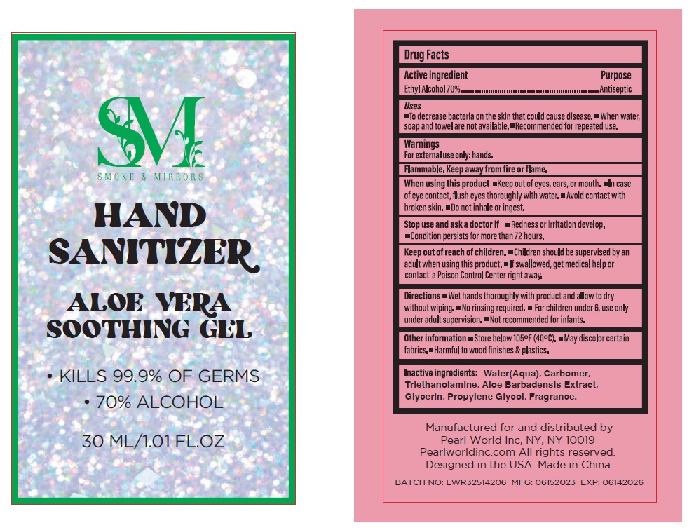 Pill image for Smoke & Mirrors Hand Sanitizer Aloe Vera Soothing Gel