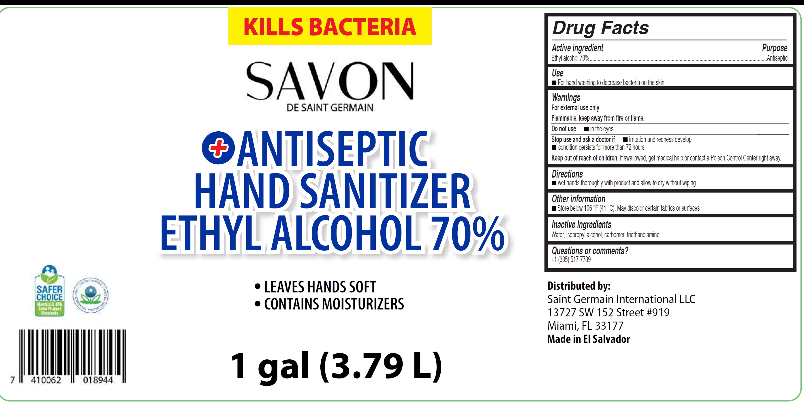 Pill image for Antiseptic Hand Sanitizer Ethyl Alcohol