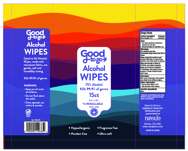 Pill image for Good To Go Alcohol Wipes