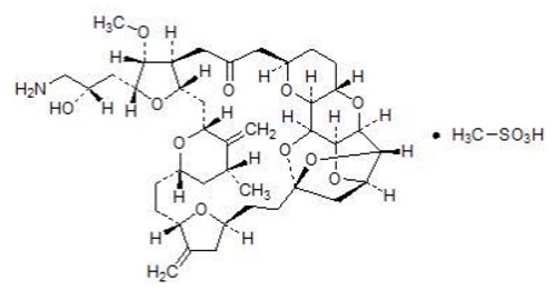 Pill image for These Highlights Do Not Include All The Information Needed To Use Eribulin Mesylate Injection Safely And Effectively. See Full Prescribing Information For Eribulin Mesylate Injection.