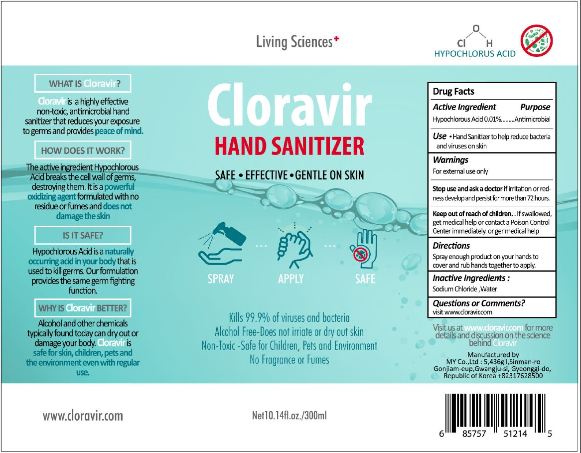 Pill image for My Corp - Cloravir Hand Sanitizer