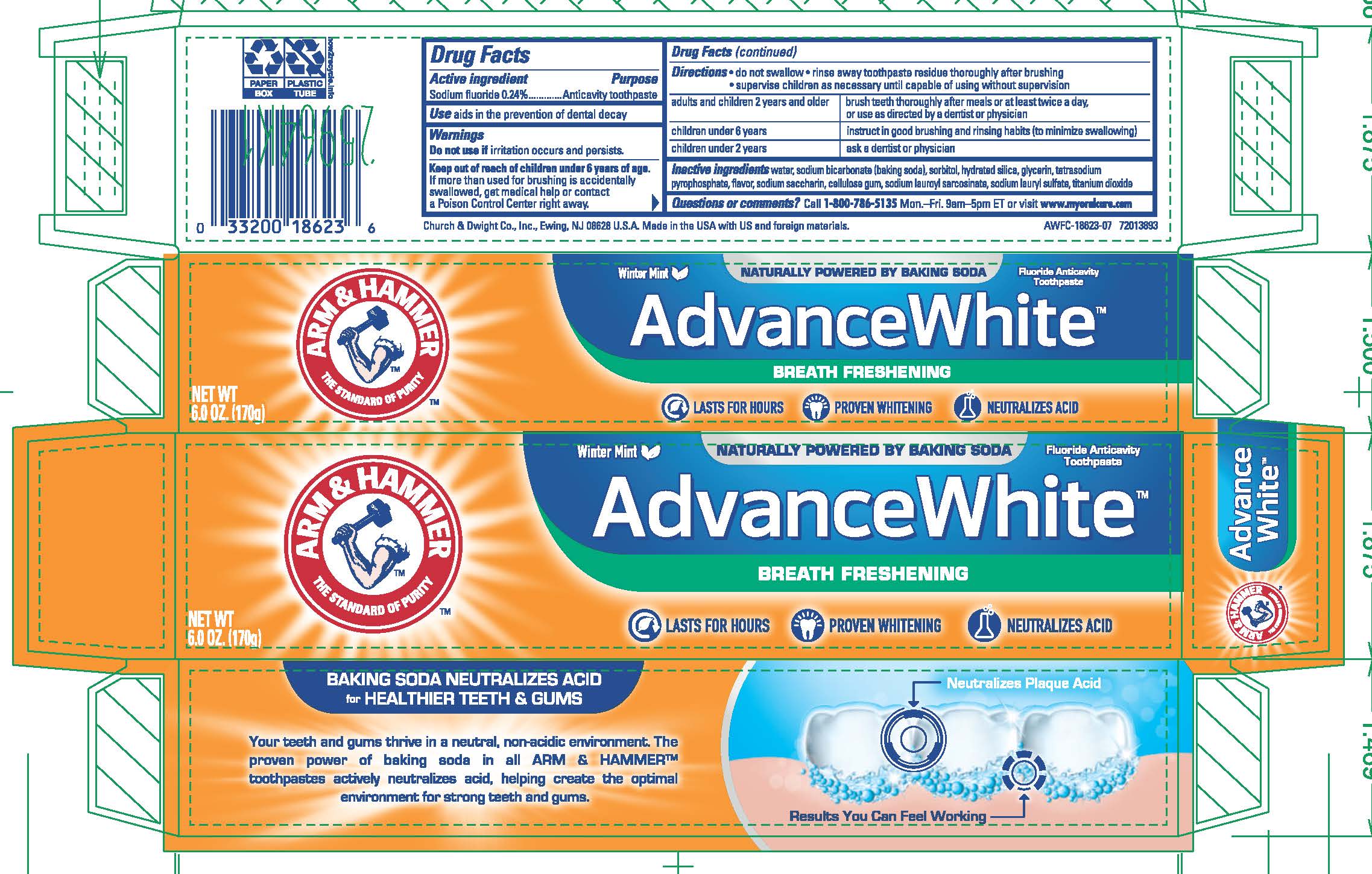 Pill image for Advance White Tartar Control Breath Freshening