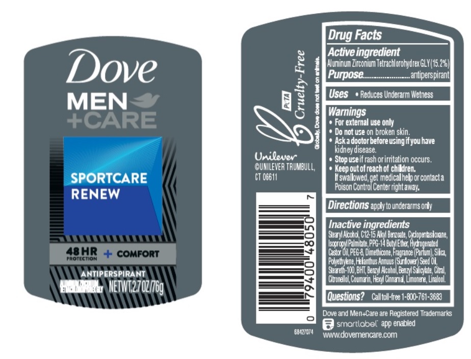 Pill image for Dove Men Plus Care Sportcare Renew 48hr + Comfort Antiperspirant