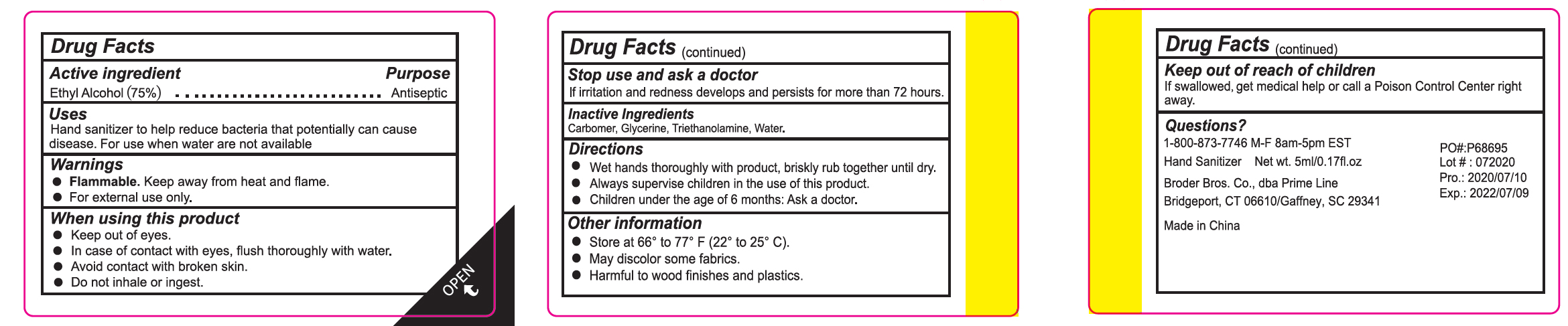 Pill image for Hand Sanitizer Gel
