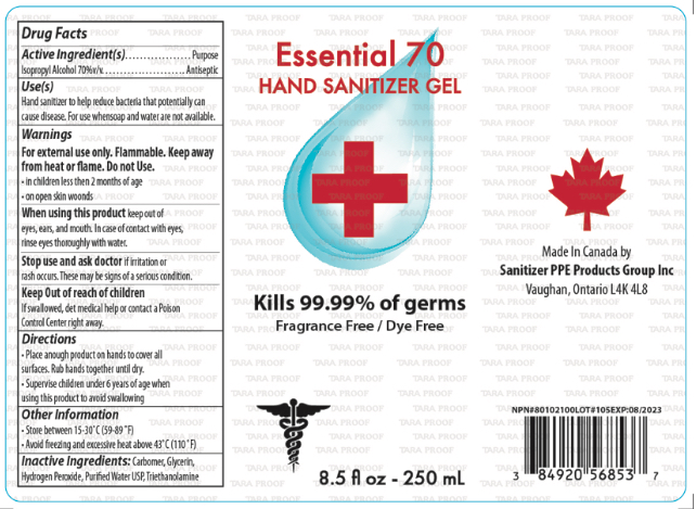 Pill image for hand sanitizer 70% ip 250 ml