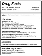 Pill image for Antibacterial Wet Wipes (75%alcohol)