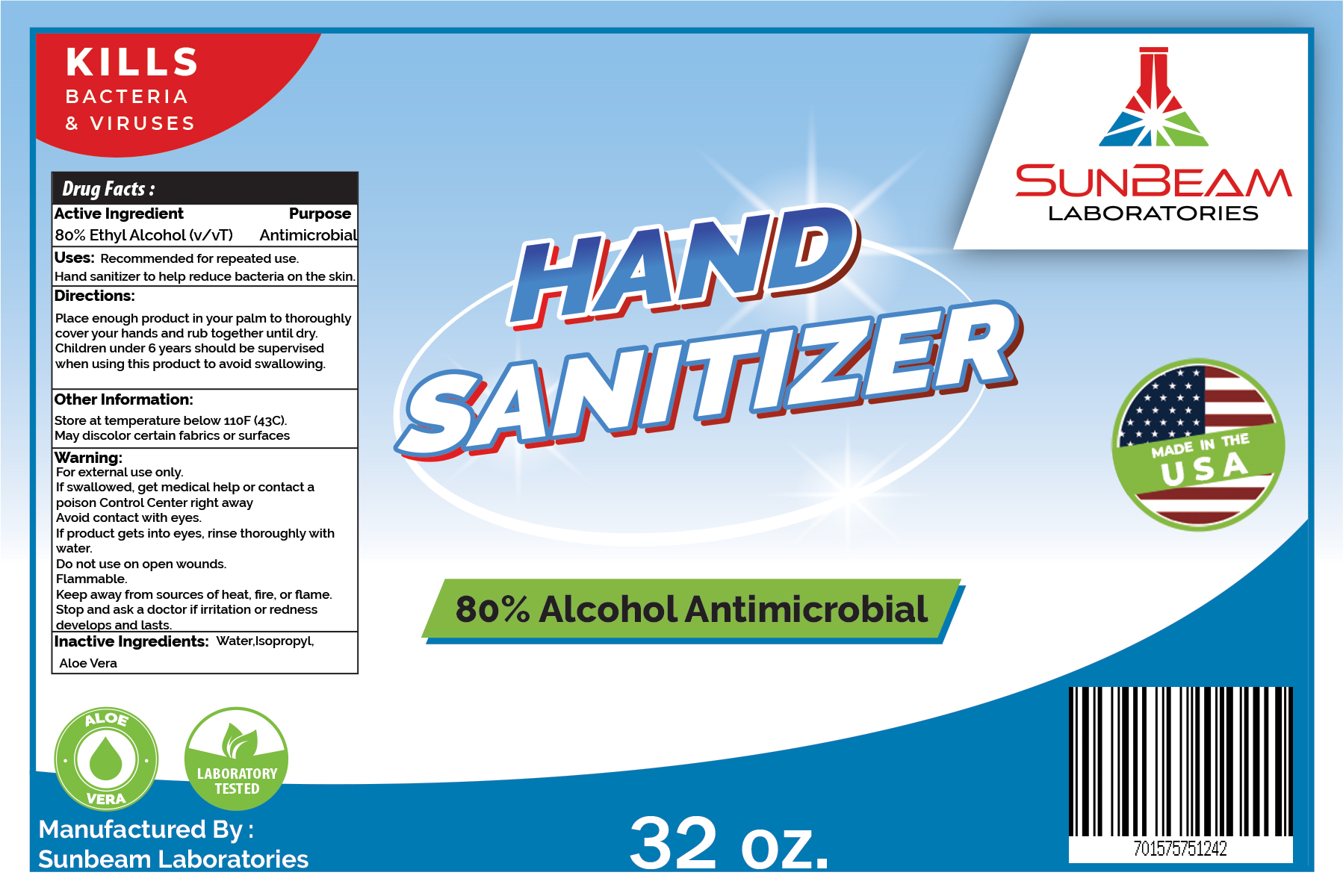 Pill image for 32oz Spray Hand Sani –sl