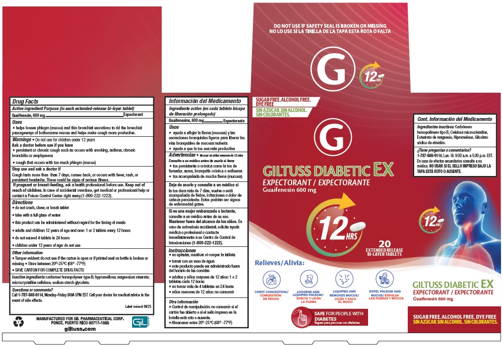 Pill image for Giltuss Diabetic Ex
