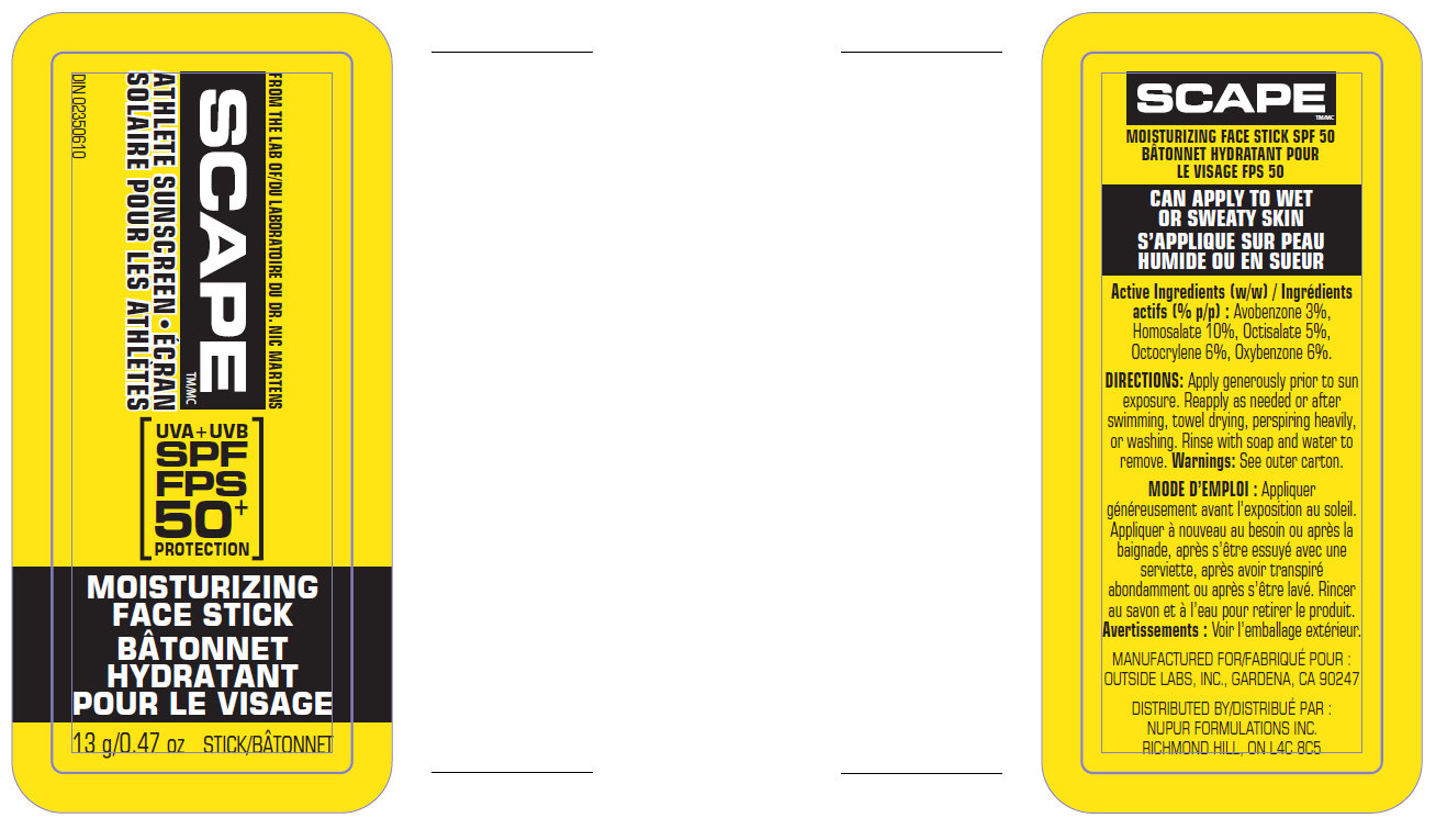Pill image for Scape Spf 50+ Moisturizing Face Stick