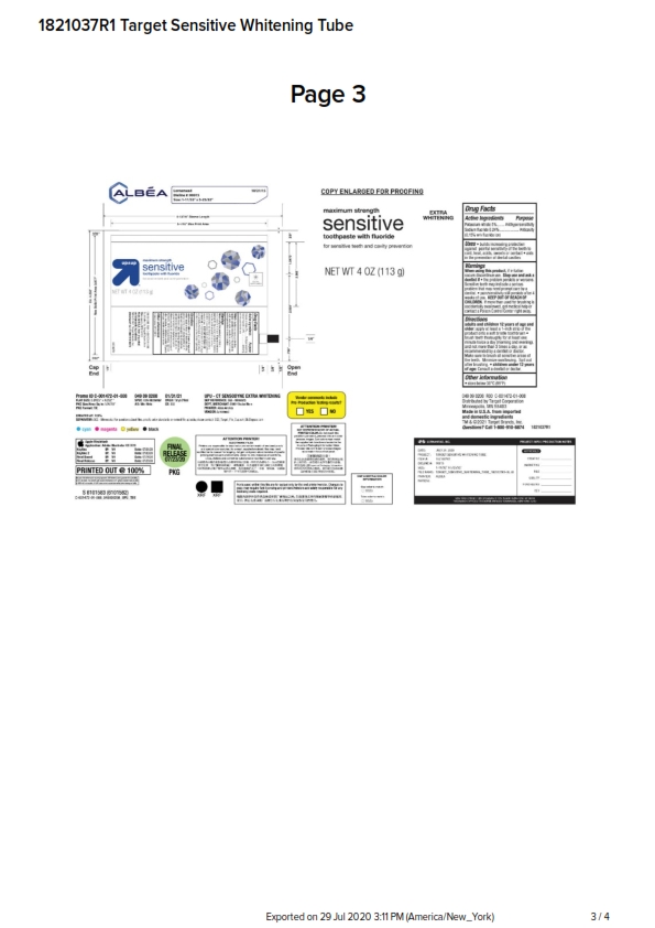 Pill image for 5820081 Target Sensitive Whitening Tp (8015201)