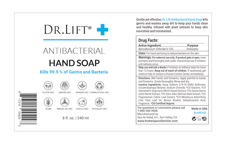 Pill image for Dr Lift Antibacterial Hand Wash