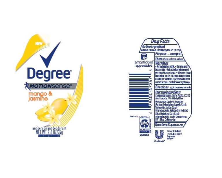 Pill image for Degree Motionsense Mango & Jasmine Antiperspirant Deodorant