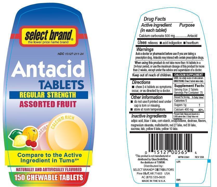 Pill image for Antacid Tablets Regular Strength Assorted Fruit
