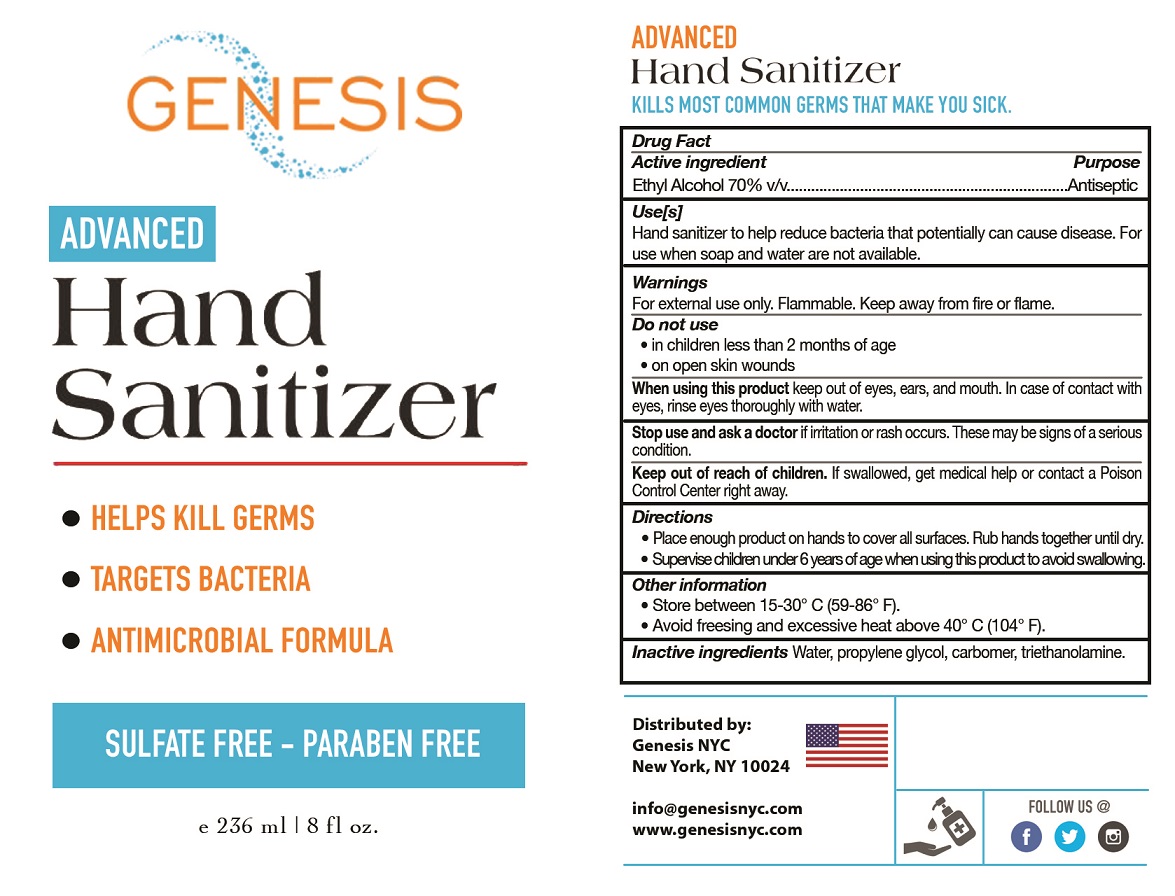 Pill image for Genesis Advanced Hand Sanitizer