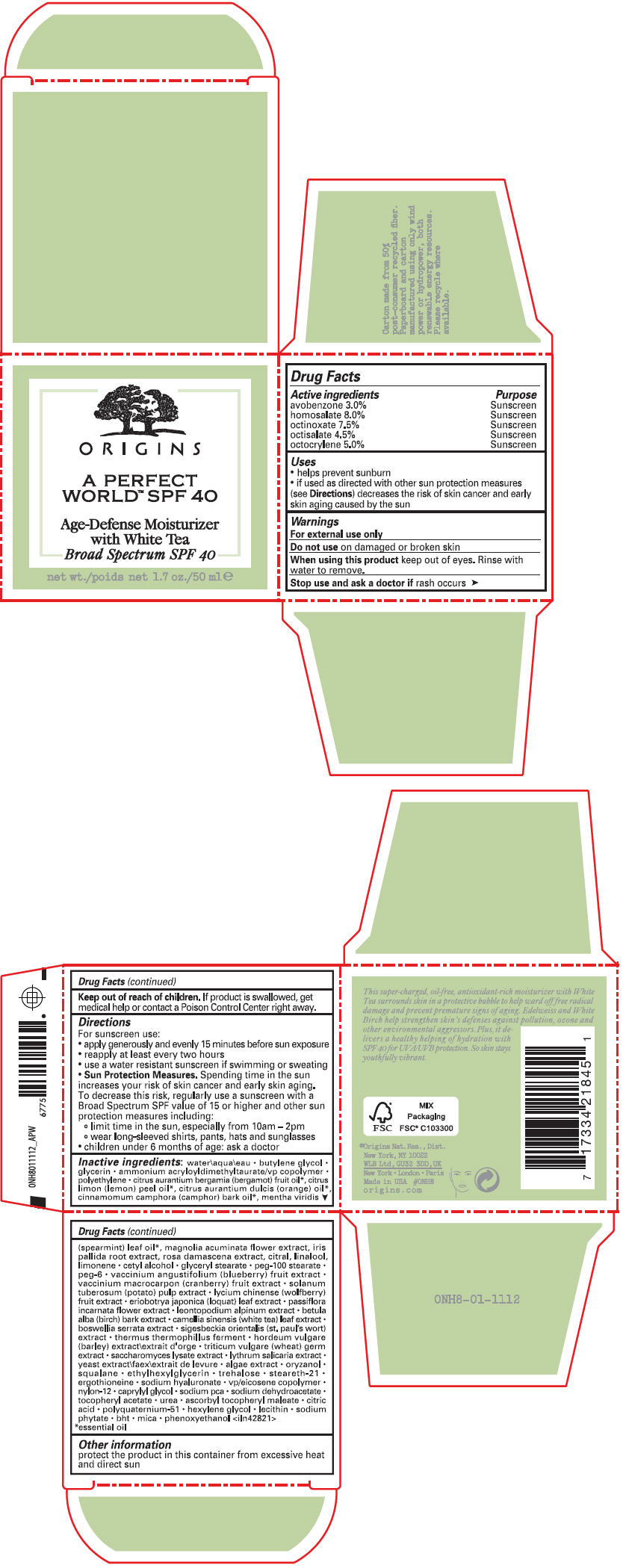 Pill image for A Perfect World™ Spf 40 Age Defense Broad Spectrum Moisturizer With White Tea