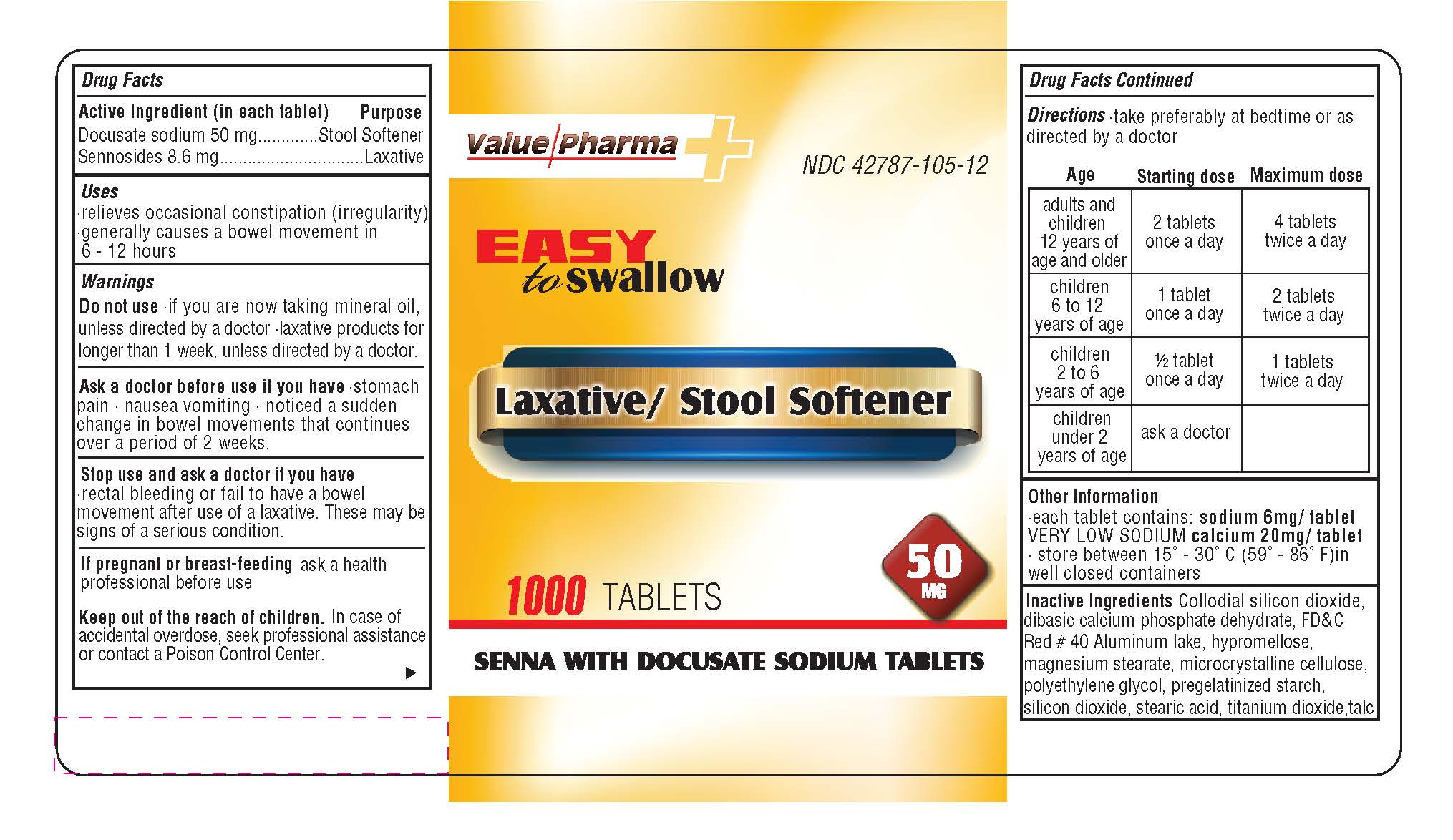 Pill image for drug facts