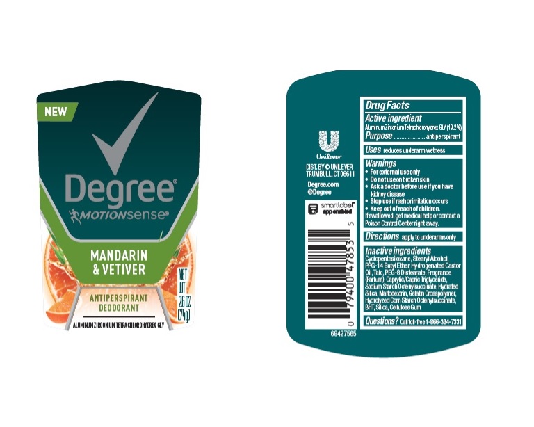 Pill image for Degree Motionsense Mandarin & Vetiver Antiperspirant Deodorant