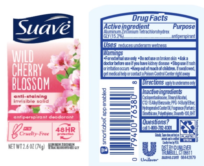 Pill image for Suave Wild Cherry Blossom 48hr Protection Antiperspirant Deodorant