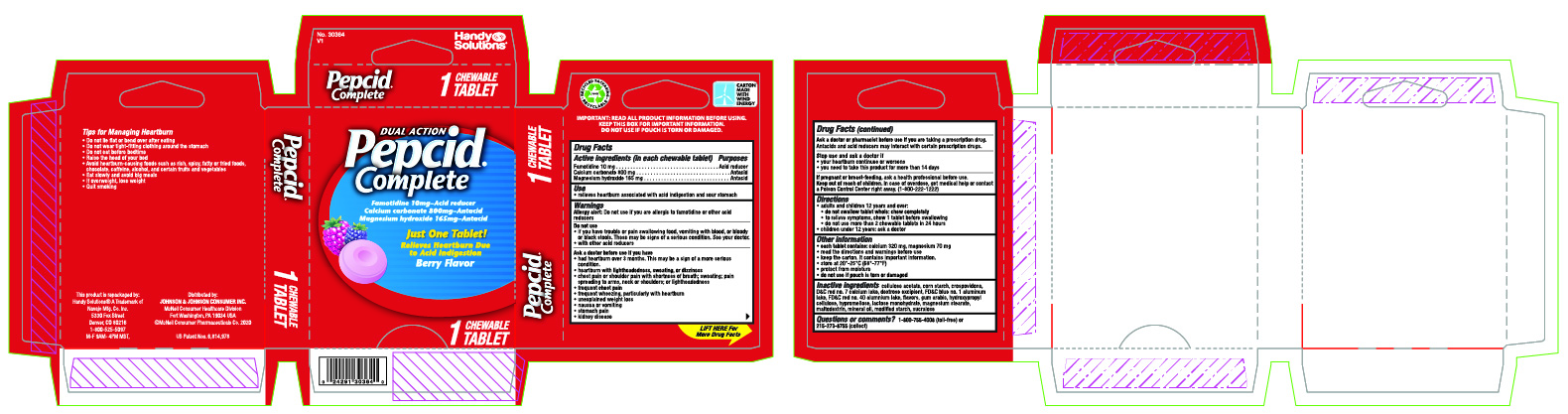 Pill image for Pepcid Complete