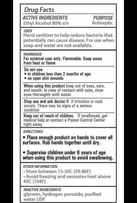 Pill image for hand sanitizer