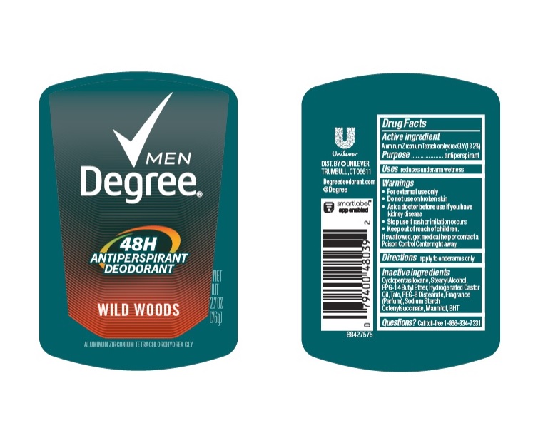 Pill image for Degree Men Wild Woods 48h Antiperspirant Deodorant