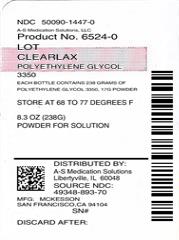 Pill image for Mckesson Clearlax® Drug Facts