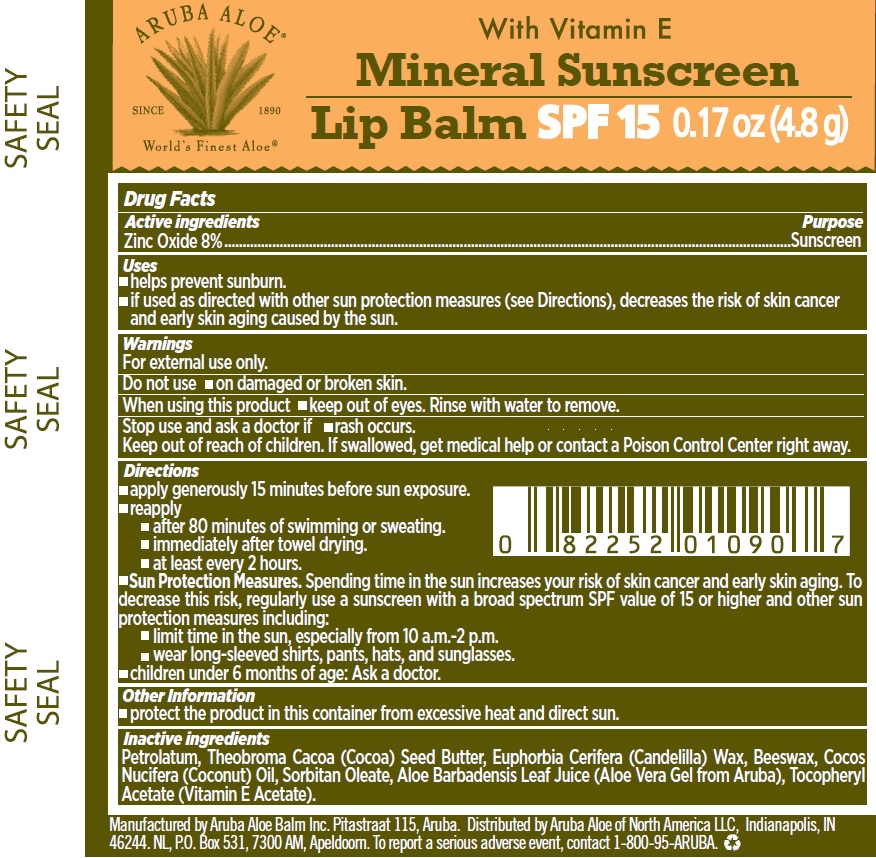 Pill image for Mineral Sunscreen Lip Balm Spf 15