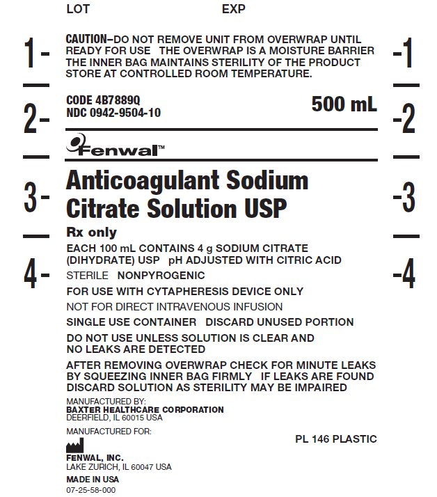 Pill image for Anticoagulant Sodium Citrate Solution Usp