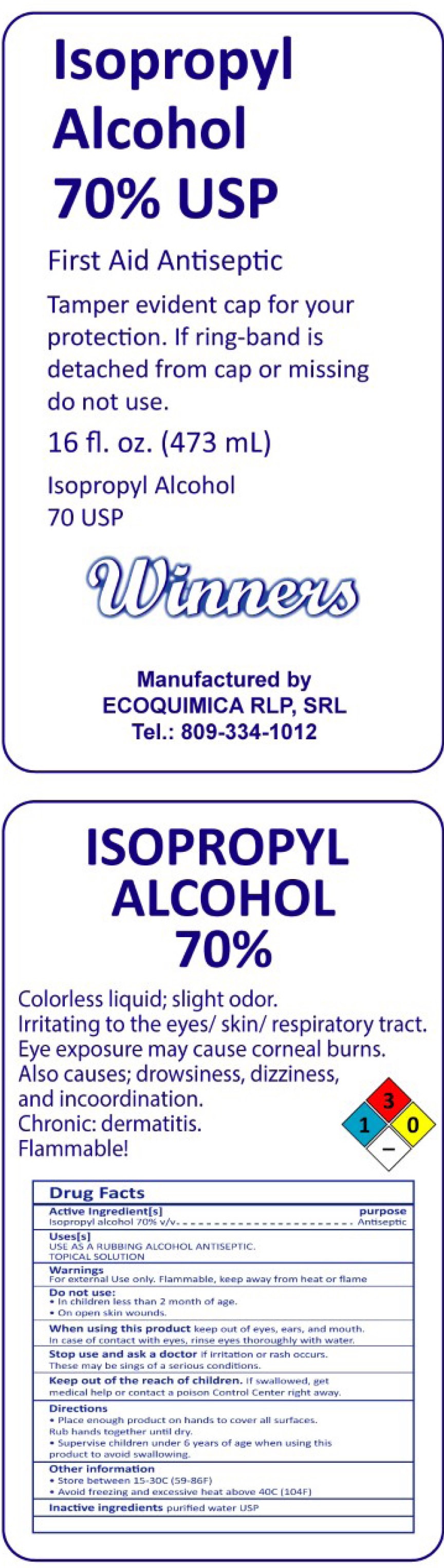 Pill image for winner alcohol