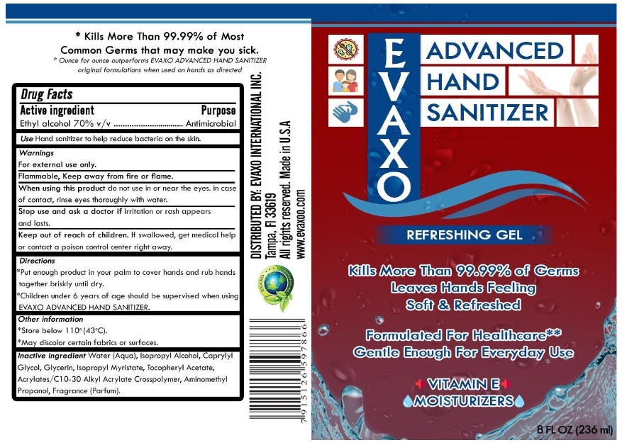 Pill image for Evaxo Advanced Hand Sanitizer