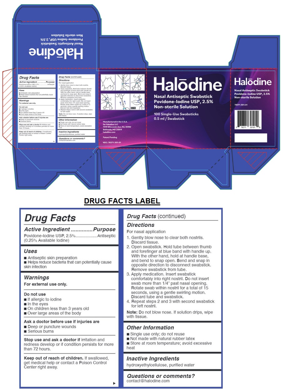 Pill image for Halodine Nasal Antiseptic Swabstick