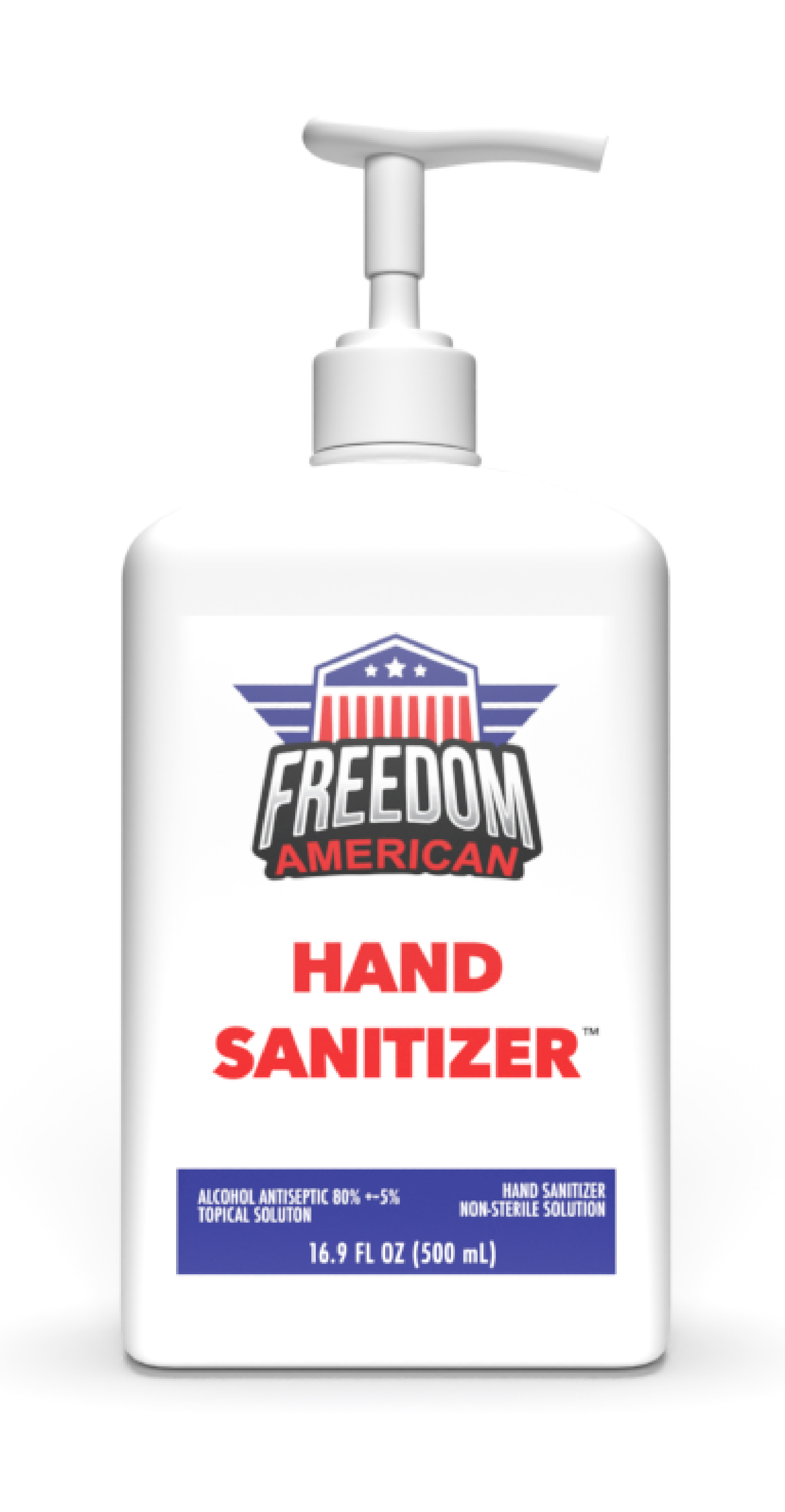 Pill image for Freedom American 16.9 Oz (500 Ml) Hand Sanitizer Bottle™