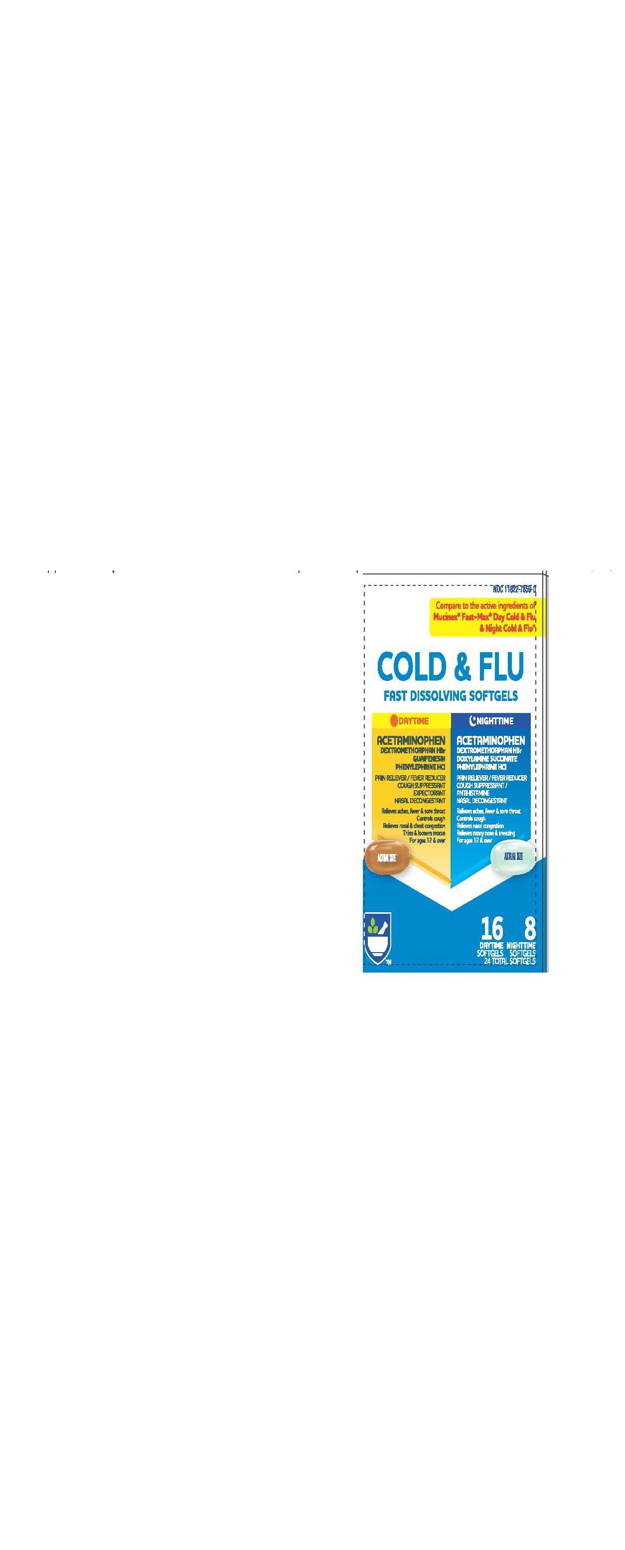 Pill image for 630t Rite Aid Cold And Flu Fast Dissolving