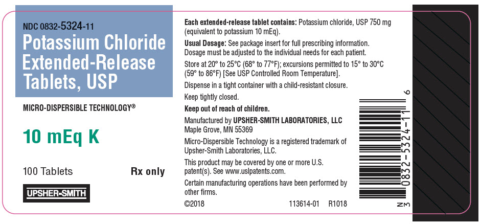 Pill image for Potassium Chloride Extended-release Tablets, Usp