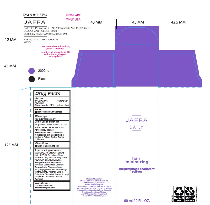 Pill image for Jafra Daily Hair Minimizing Antiperspirant Deodorant Roll-on