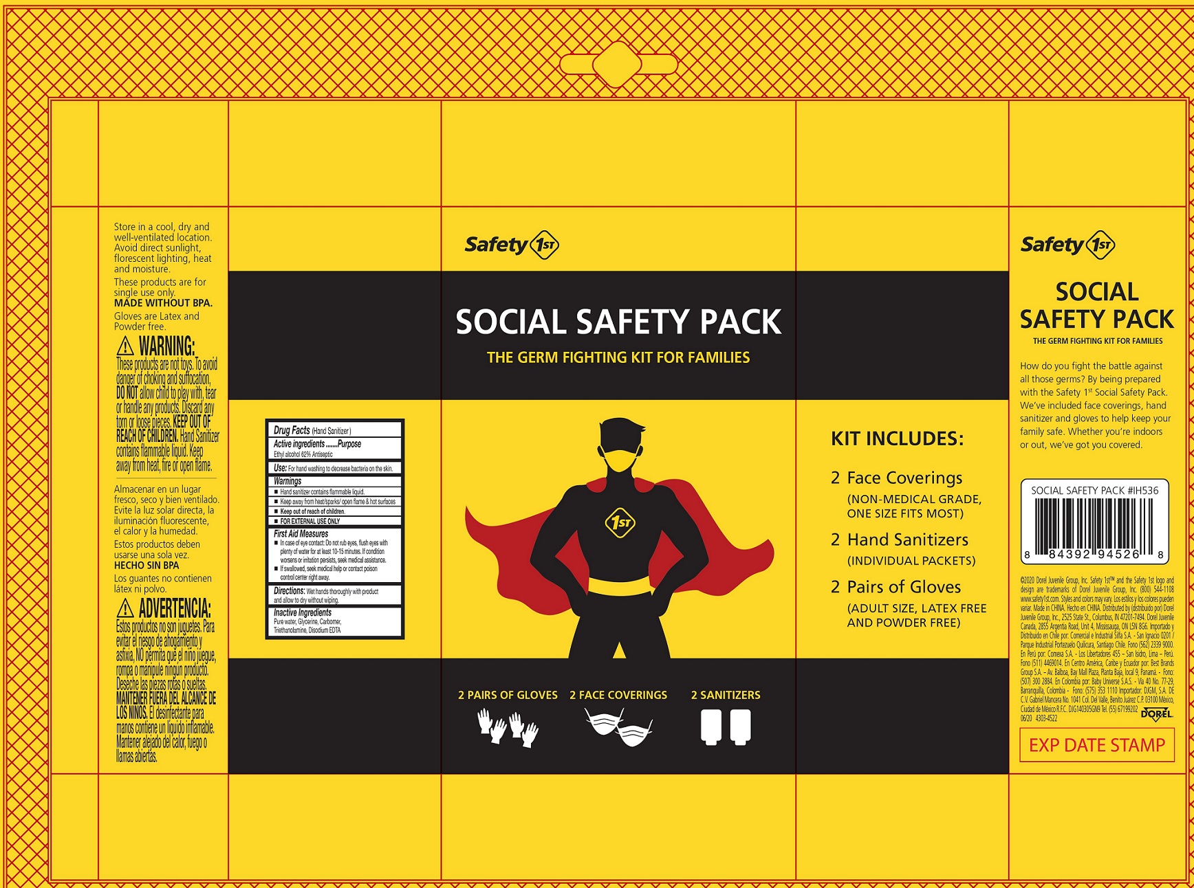Pill image for safety 1st social safety pack